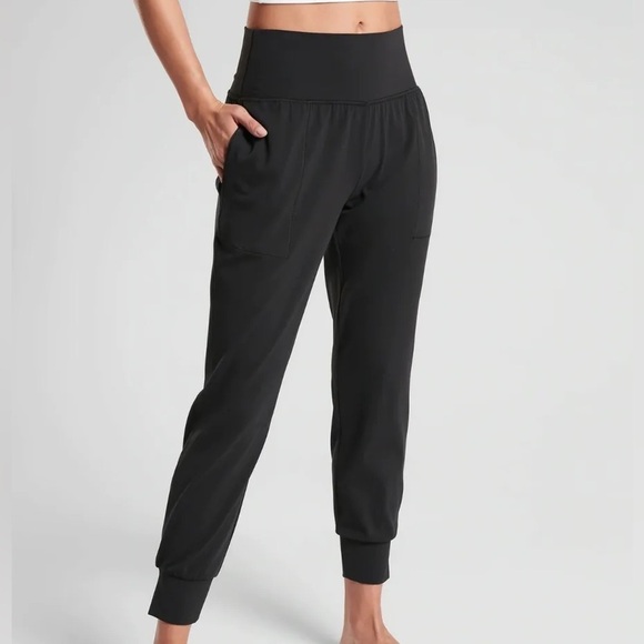 Athleta cruise jogger in powervita black pants XS - Picture 1 of 8